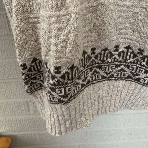 VINTAGE The Cotton Exchange Fisherman Sweater Unisex XL 100% Cotton MADE in USA - Picture 4 of 13